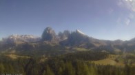 Archiv Foto Webcam Ausblick Seiser Alm 13:00