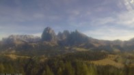Archiv Foto Webcam Ausblick Seiser Alm 13:00