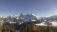 Archiv Foto Webcam Ausblick Seiser Alm 13:00