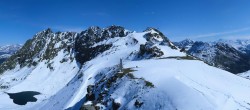 Archived image Webcam Panorama Gondola - Silvretta Montafon 01:00