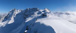 Archived image Webcam Panorama Gondola - Silvretta Montafon 11:00