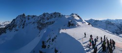 Archived image Webcam Panorama Gondola - Silvretta Montafon 09:00