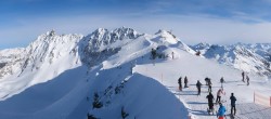 Archived image Webcam Panorama Gondola - Silvretta Montafon 13:00