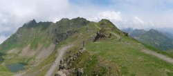 Archived image Webcam Panorama Gondola - Silvretta Montafon 13:00