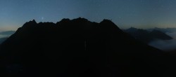 Archived image Webcam Panorama Gondola - Silvretta Montafon 23:00