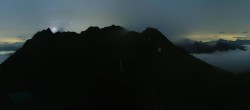 Archived image Webcam Panorama Gondola - Silvretta Montafon 01:00