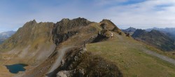 Archived image Webcam Panorama Gondola - Silvretta Montafon 13:00