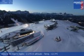 Archiv Foto Webcam Kronplatz - St. Vigil, Südtirol 05:00