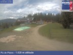 Archived image Webcam top station Piz de Plaies, Plan de Corones 11:00