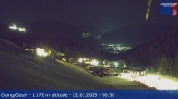 Archived image Webcam Base station Gassl, Plan de Corones 23:00