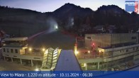 Archiv Foto Webcam Talstation Miara, Kronplatz 05:00