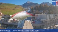 Archiv Foto Webcam Talstation Miara, Kronplatz 09:00