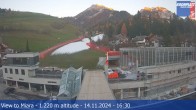 Archiv Foto Webcam Talstation Miara, Kronplatz 15:00