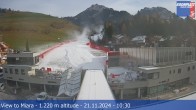 Archiv Foto Webcam Talstation Miara, Kronplatz 09:00