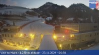 Archiv Foto Webcam Talstation Miara, Kronplatz 06:00