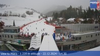 Archived image Webcam Base station Miara, Plan de Corones 13:00