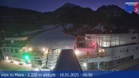 Archiv Foto Webcam Talstation Miara, Kronplatz 06:00