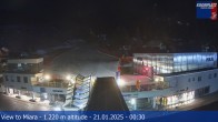 Archived image Webcam Base station Miara, Plan de Corones 23:00