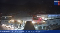 Archived image Webcam Base station Miara, Plan de Corones 03:00