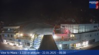 Archived image Webcam Base station Miara, Plan de Corones 23:00