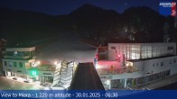 Archiv Foto Webcam Talstation Miara, Kronplatz 05:00