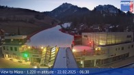 Archiv Foto Webcam Talstation Miara, Kronplatz 05:00