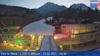 Archiv Foto Webcam Talstation Miara, Kronplatz 05:00