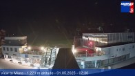 Archived image Webcam Base station Miara, Plan de Corones 01:00