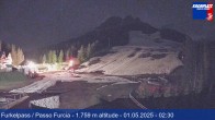 Archived image Webcam Base station Passo Furcia, Plan de Corones 01:00