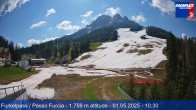 Archiv Foto Webcam Talstation Furkelpass, Kronplatz 09:00