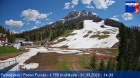 Archiv Foto Webcam Talstation Furkelpass, Kronplatz 13:00