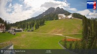 Archived image Webcam Base station Passo Furcia, Plan de Corones 09:00