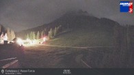 Archived image Webcam Base station Passo Furcia, Plan de Corones 23:00