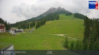 Archived image Webcam Base station Passo Furcia, Plan de Corones 11:00
