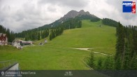 Archived image Webcam Base station Passo Furcia, Plan de Corones 13:00