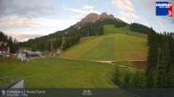 Archived image Webcam Base station Passo Furcia, Plan de Corones 19:00