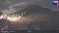 Archived image Webcam Base station Passo Furcia, Plan de Corones 01:00