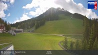 Archived image Webcam Base station Passo Furcia, Plan de Corones 09:00