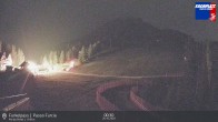 Archived image Webcam Base station Passo Furcia, Plan de Corones 23:00
