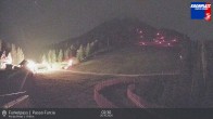 Archived image Webcam Base station Passo Furcia, Plan de Corones 01:00