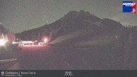 Archived image Webcam Base station Passo Furcia, Plan de Corones 23:00