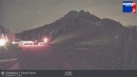 Archived image Webcam Base station Passo Furcia, Plan de Corones 01:00