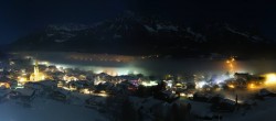 Archiv Foto Webcam Ellmau, Wilder Kaiser 23:00