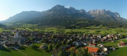 Archiv Foto Webcam Ellmau, Wilder Kaiser 17:00