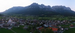 Archiv Foto Webcam Ellmau, Wilder Kaiser 19:00
