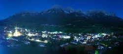 Archiv Foto Webcam Ellmau, Wilder Kaiser 23:00