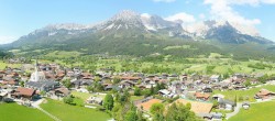 Archiv Foto Webcam Ellmau, Wilder Kaiser 13:00