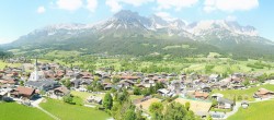 Archiv Foto Webcam Ellmau, Wilder Kaiser 13:00