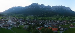 Archiv Foto Webcam Ellmau, Wilder Kaiser 19:00
