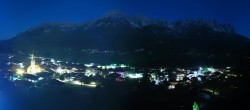 Archiv Foto Webcam Ellmau, Wilder Kaiser 23:00